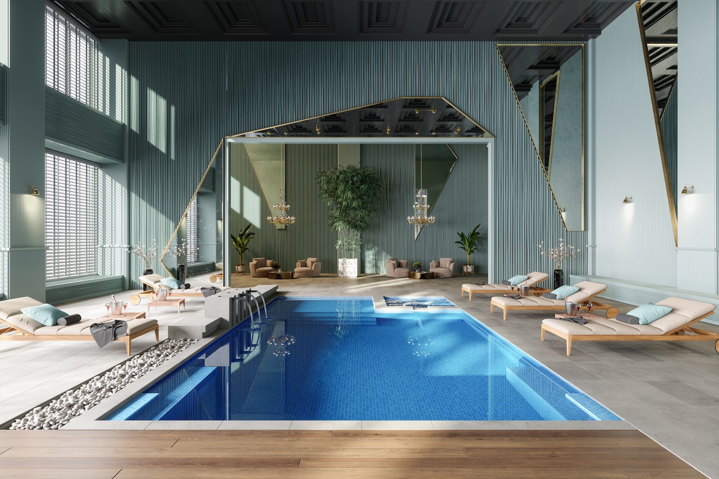 Tsunoshima Pool Tiles
